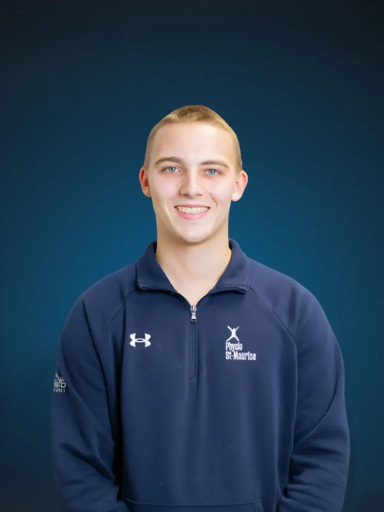 Simon Dionne, réceptionniste chez Physio St-Maurice